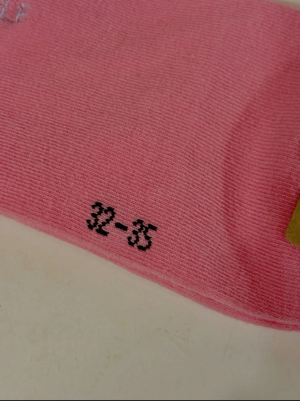 Aura-Via Pink Cotton Blend Crew Socks Smiley Face from Budapest Hungary New